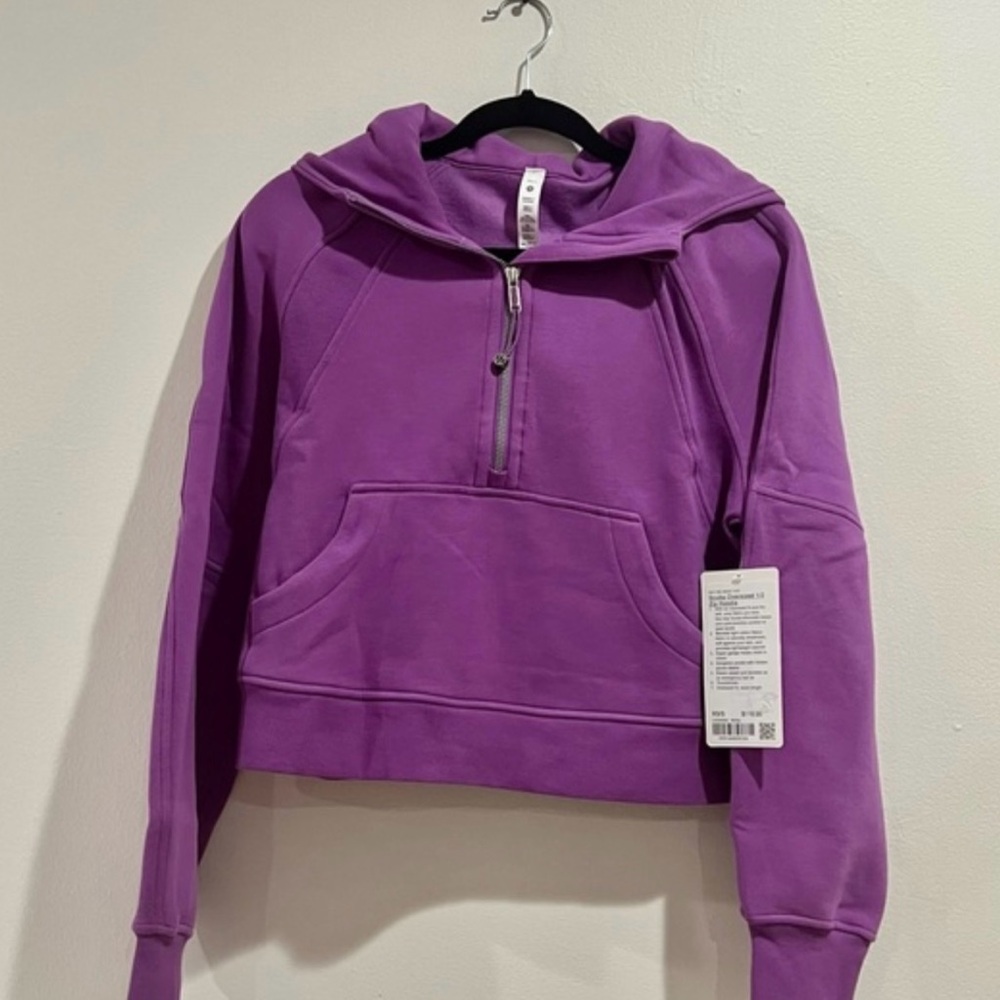 Lululemon oversized scuba hoodie cropped